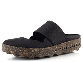 Asportuguesas pantofle s plnou špičkou Cana L black P018176013