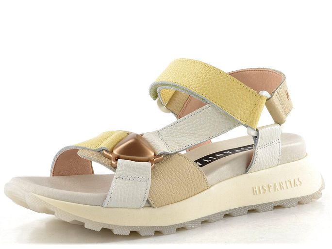 Hispanitas sandály na platformě Ambar Panna/Yellow CHV264807