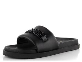 Högl pantofle ozdobené řetízkem Black 9-100810