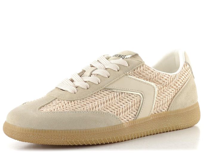 Verbenas šněrovací tenisky Sound vaniglia/trigo 9802651061