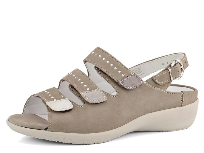 Ara sandály extra široké K Taupe 12-37525