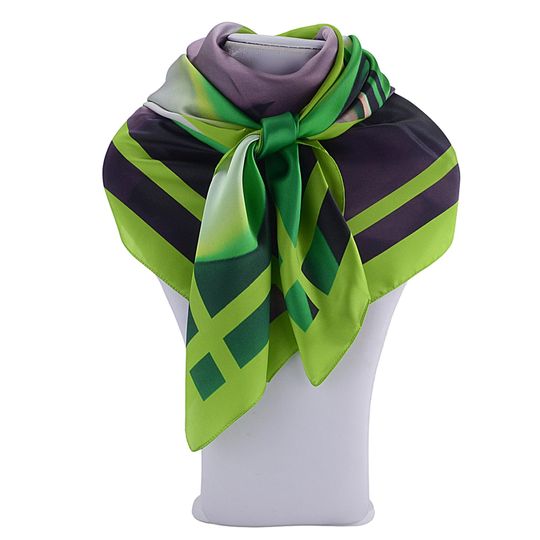 Högl hedvábný šátek Lime Multi 7-152010-9599