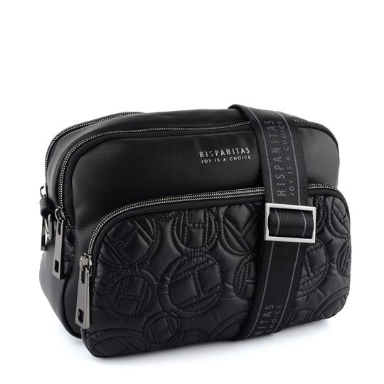 Hispanitas crossbody kabelka kombinovaná černá BI00494