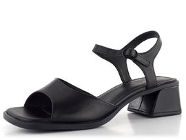 Camper sandály na podpatku černé K201734-001