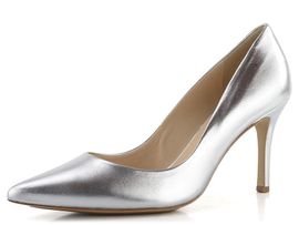 Högl metalické lodičky stříbrné 0-177001