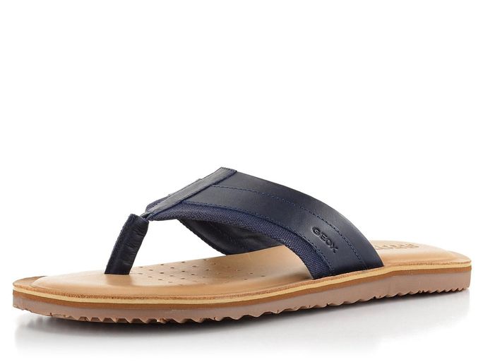 Geox pánské modré žabky Artie U15V1B03C10C4002
