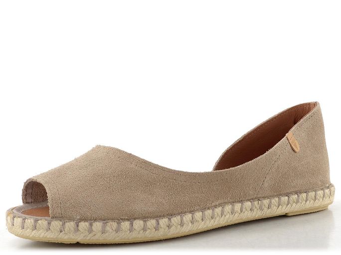 Verbenas vykrojené espadrilky s otevřenou špičkou Cruz piedra 0300520001