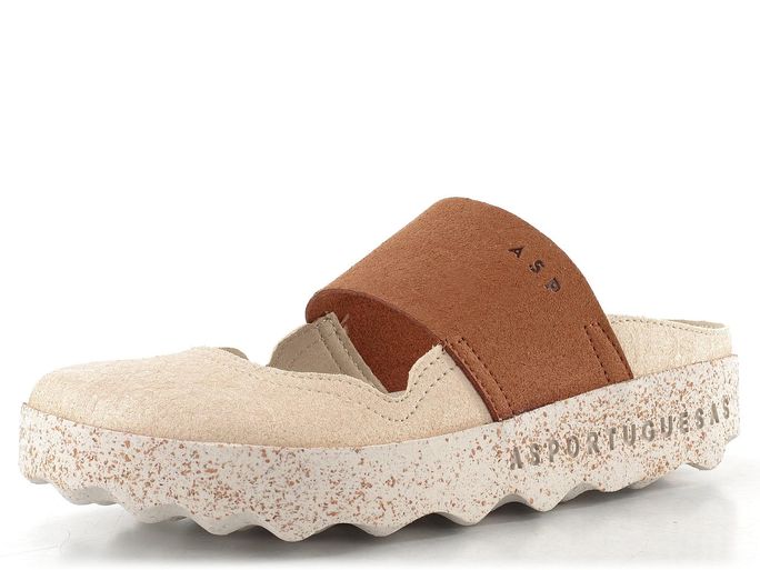 Asportuguesas pantofle s plnou špičkou Cana L nude P018176015