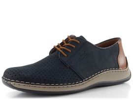 Rieker pánské šněrovací polobotky tmavě modré 05226-14