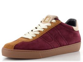 Högl sneakers polobotky cabernet/camel 0-100332-4411