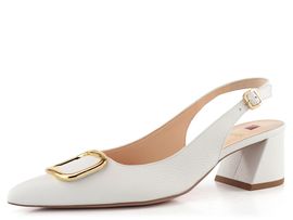 Högl lodičky s volnou patou creme 1-104623-1200