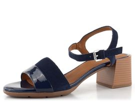 Geox sandály na podpatku New MaryKarmen Navy D35RLB022HHC4002